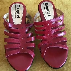 Marpiel Wedge Sandal - Red